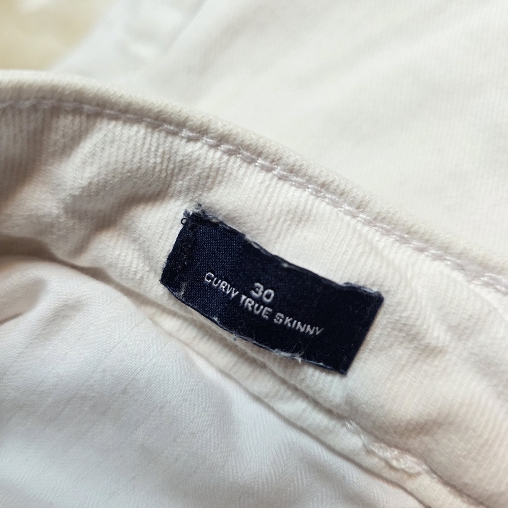 GAP Women's White Ankle Jeans - Picture 3 of 3